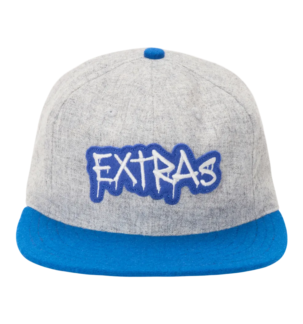 Grey Wool Extras Hat